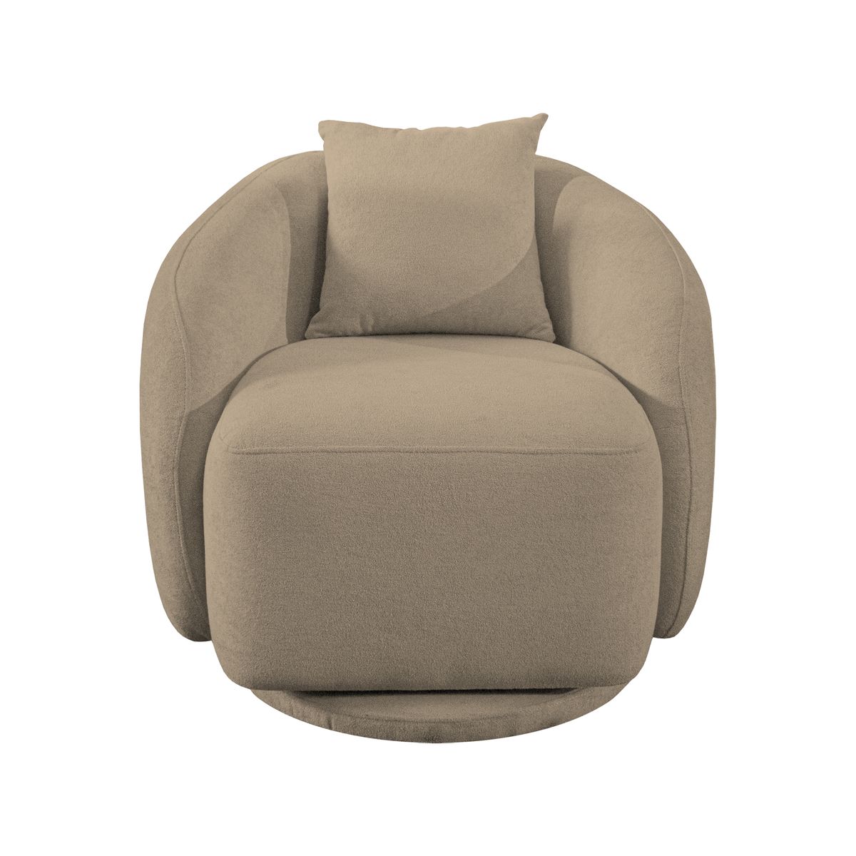 BH BARAKA HOME PREMIUM - Butaca Giratoria Nothing - Beige Claro