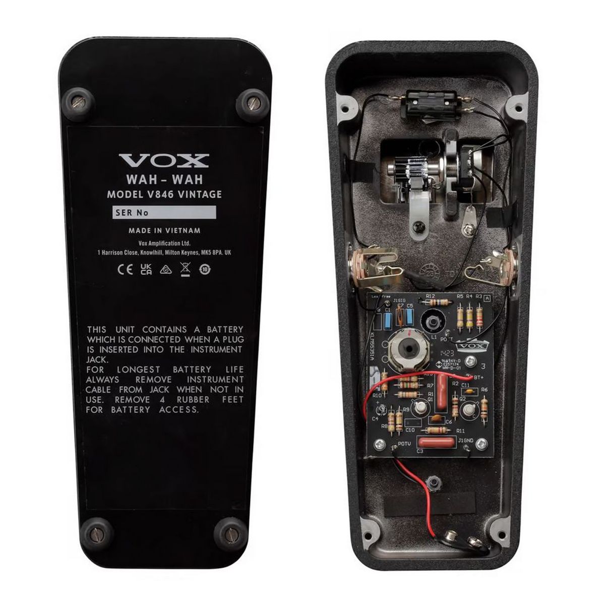 VOX - Pedal Analógico - VOX - V846 VINTAGE