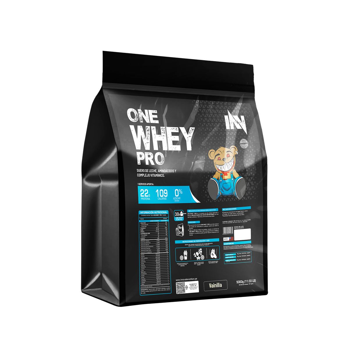 INN INNOVATE NUTRITION - Proteína One Whey Pro 3KG - Vainilla