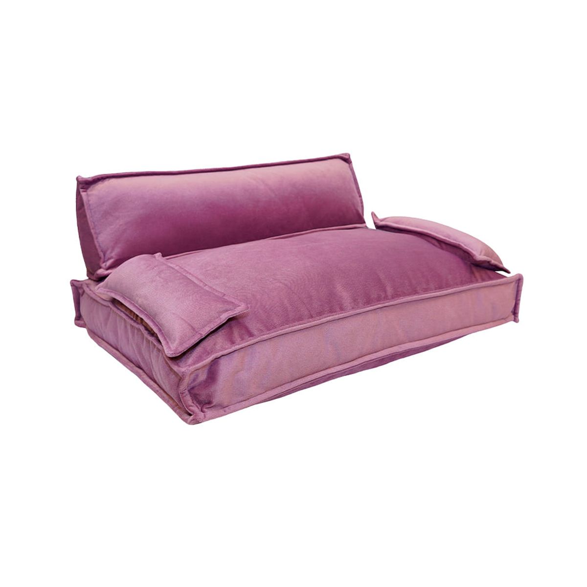 MULTITOP - Sofa Cama Mascota Deluxe Palo Rosa
