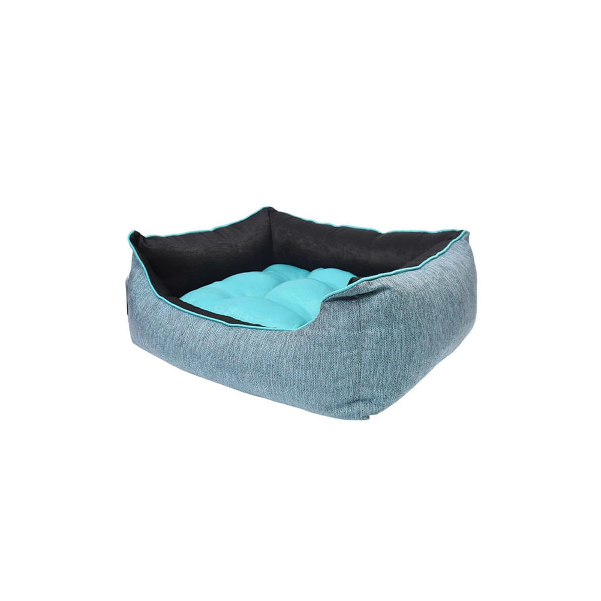 Cama Mascota Confort Tela II Chico Turquesa, marca MULTITOP - Foto Principal