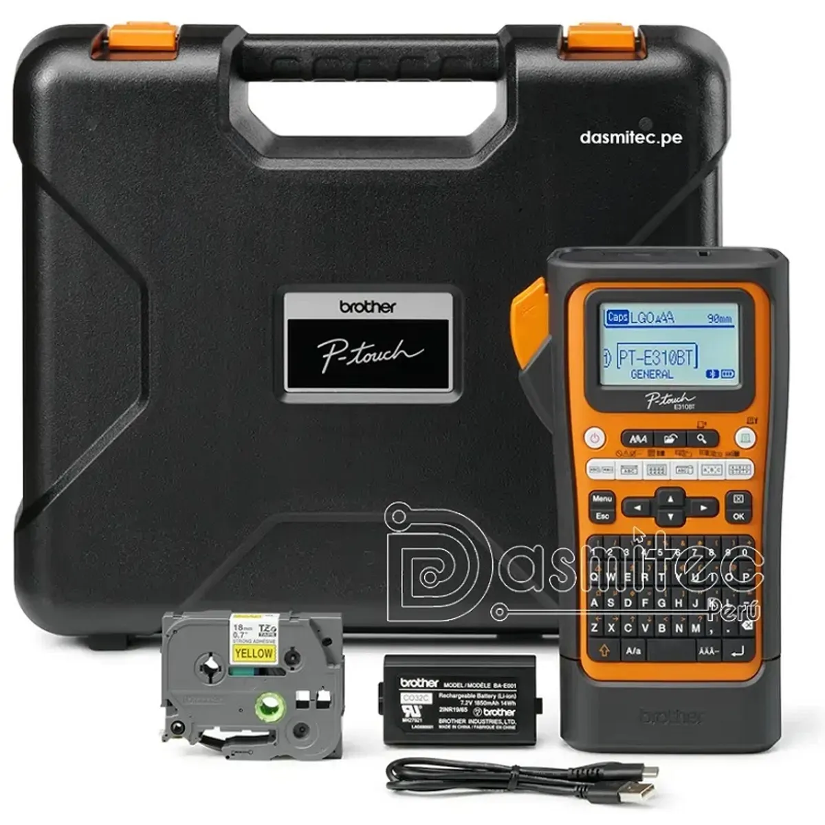 BROTHER - Rotuladora Brother PT-E310BTVP Portátil industrial Bluetooth PTE310BTVP