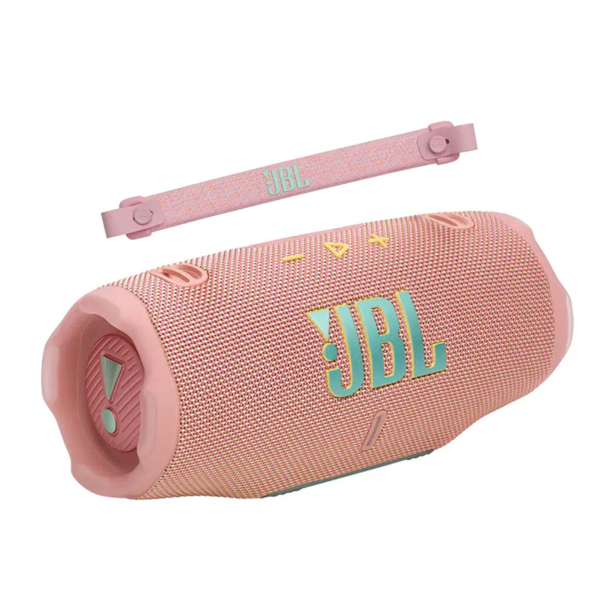 JBL - JBL Charge 6 Parlante Bluetooth con correa hasta 28 horas - Rosado