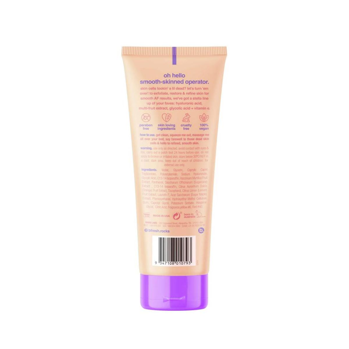 B TAN - Sérum Corporal Exfoliante "Smooth AF" - B.Tan - 237 ml