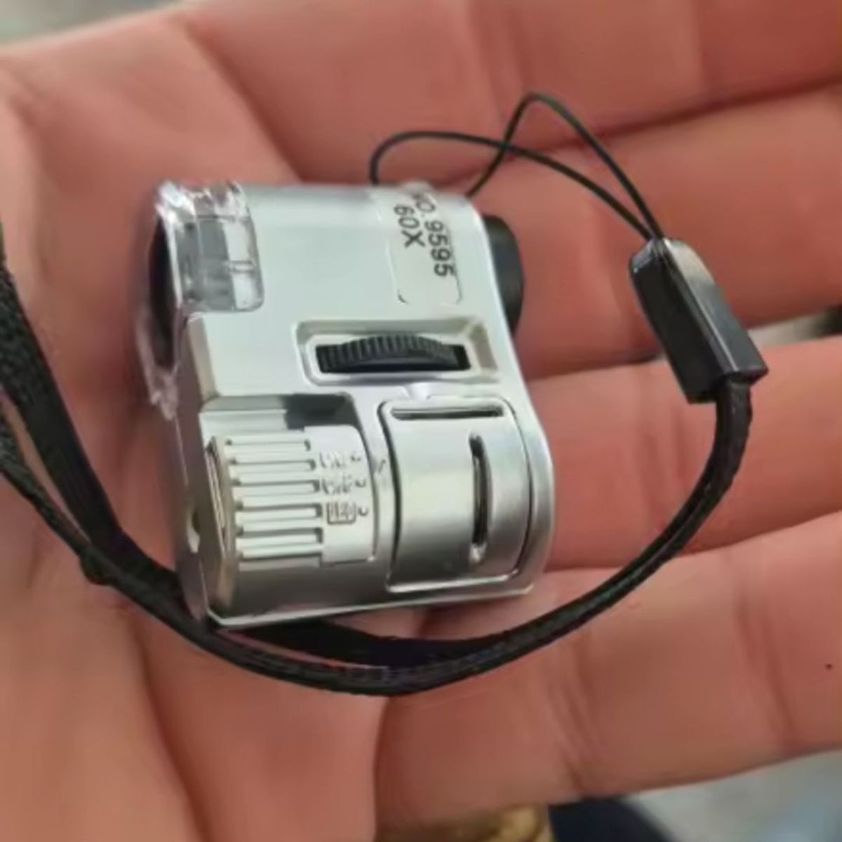 GENERICO - Lupa Portátil de Mano 60X - Detector de Billete Falso