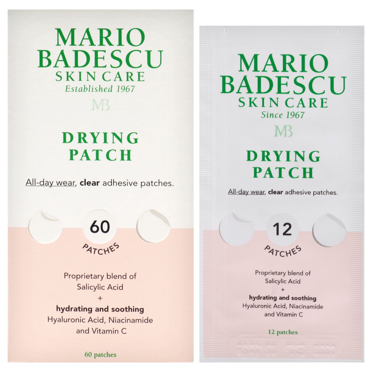 MARIO BADESCU - Parche Secante 60Pc Mario Badescu