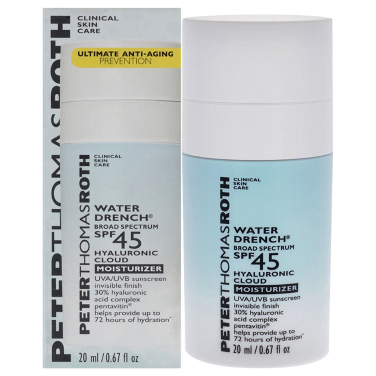PETER THOMAS ROTH - Hidratante en Crema Water Drench SPF 45 20ml Peter Thomas Roth