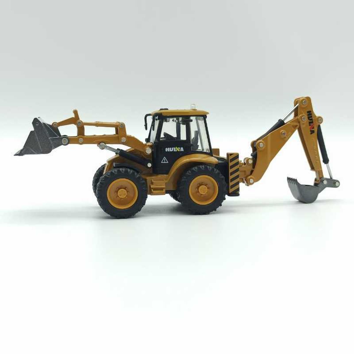 HUINA - Maquinaria Retroexcavadora de Metal en Miniatura