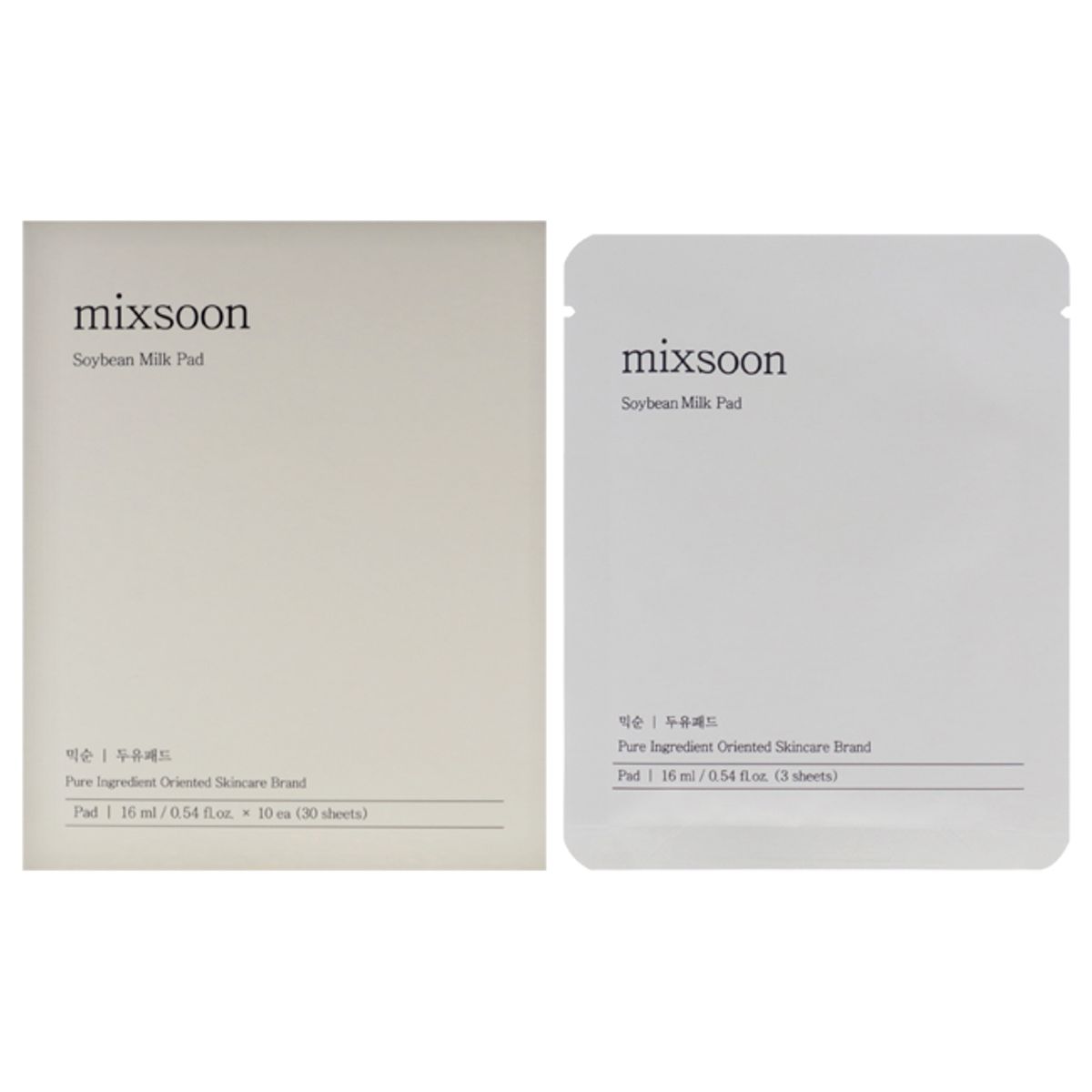 MIXSOON - Toallitas de Leche de Soya 30Pc Mixsoon