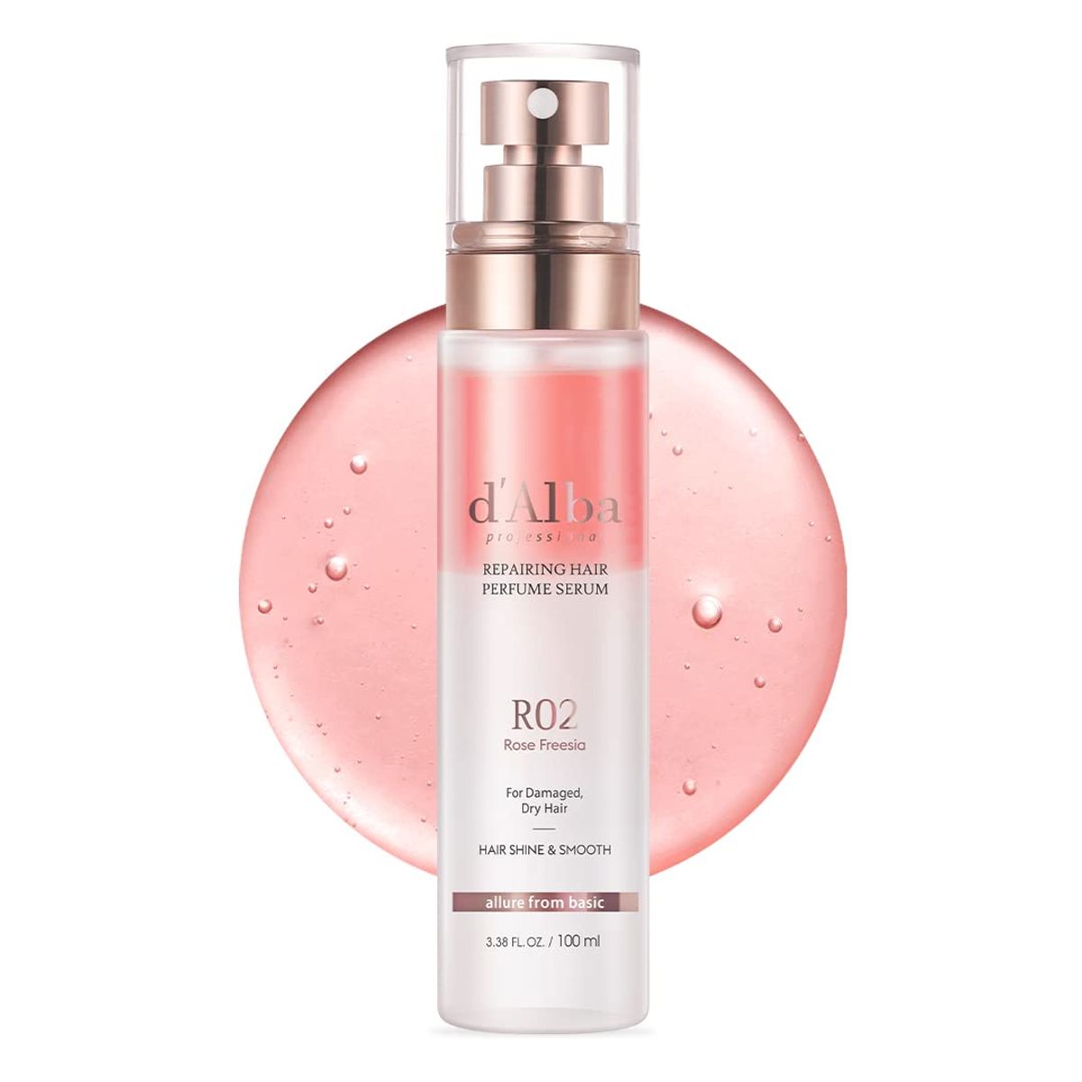 D ALBA - Perfume Capilar Reparador Trufa Blanca Italiana 100ml D’Alba