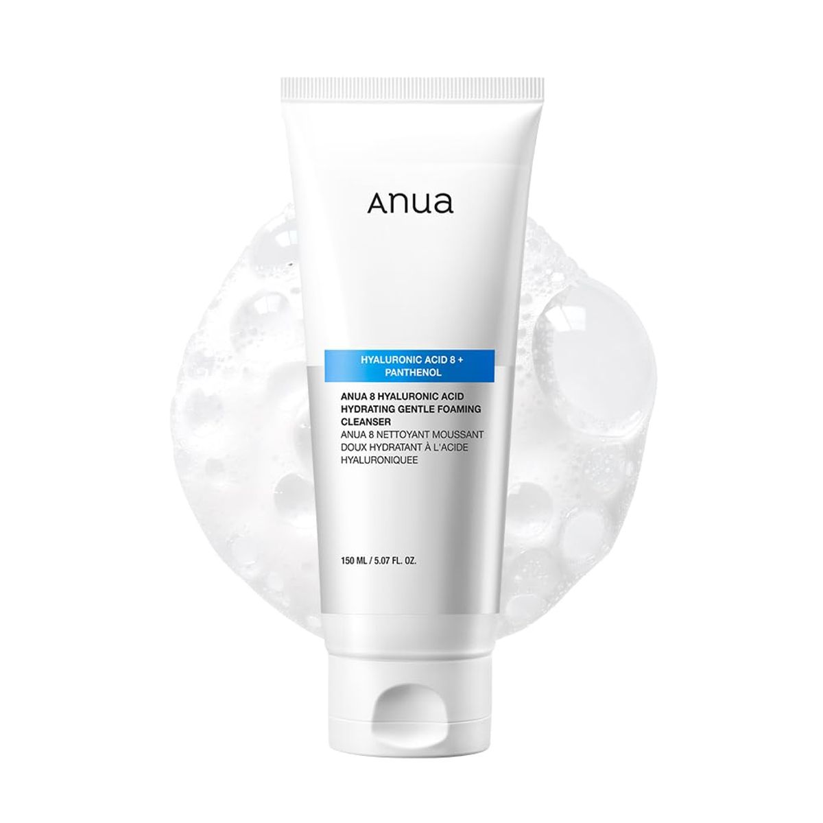 ANUA - Limpiador Facial Espumoso Suave e Hidratante 150ml Anua