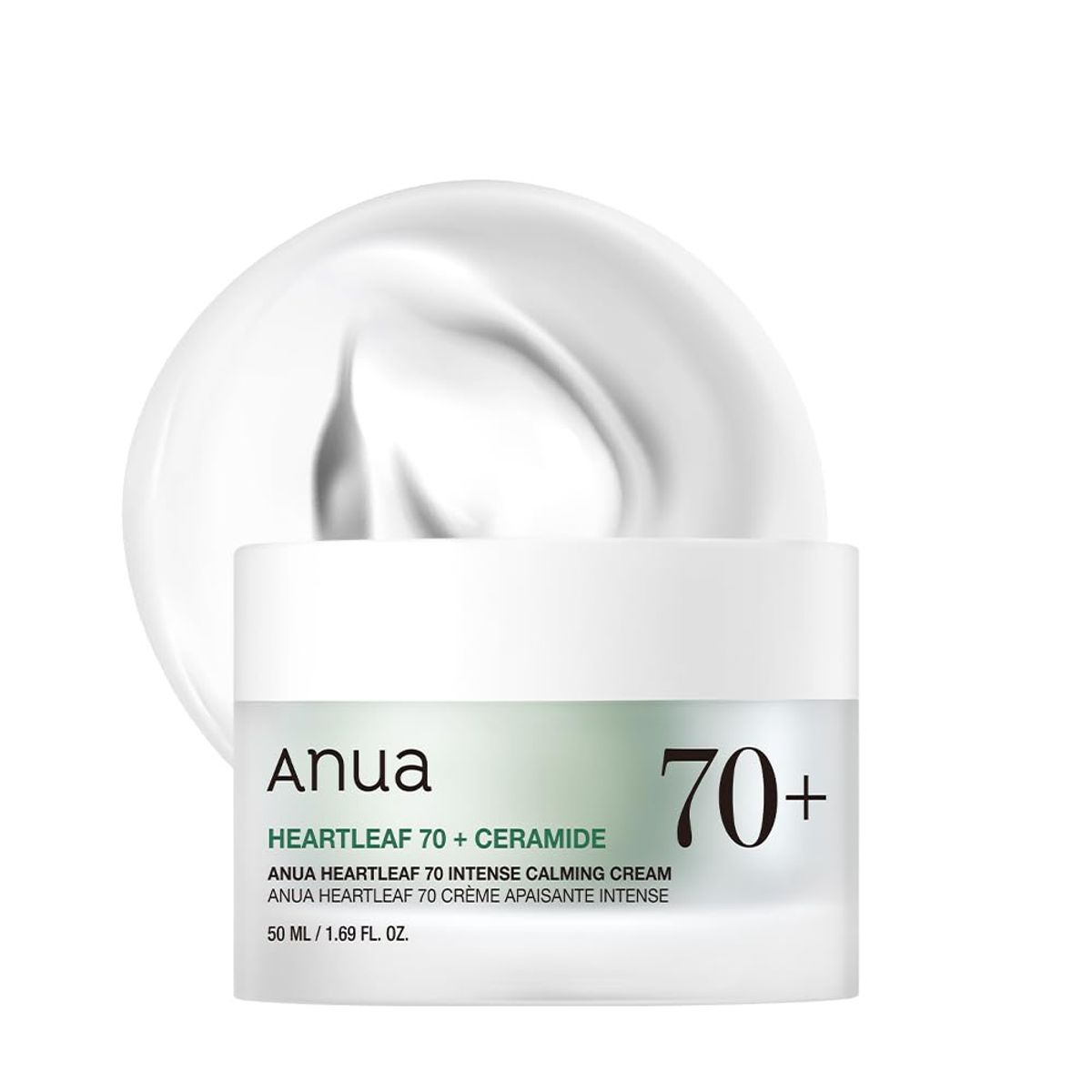 ANUA - Crema Calmante Intensiva con 70 % de Heartleaf y Ceramidas 50ml Anua