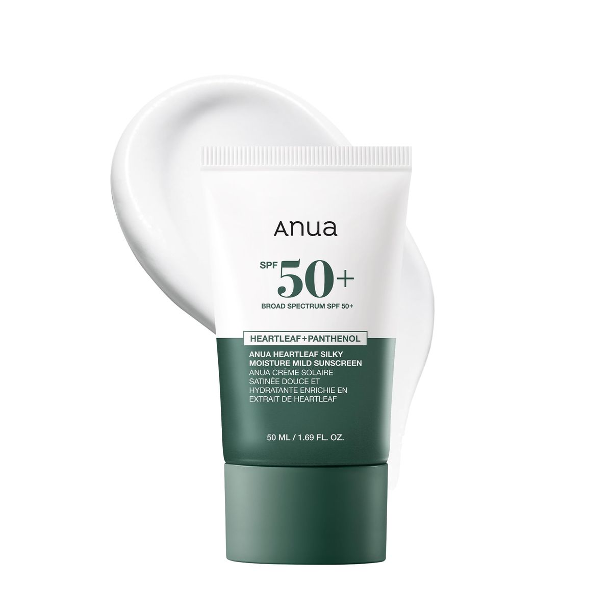 ANUA - Protector Solar Suave e Hidratante con Heartleaf 50ml Anua