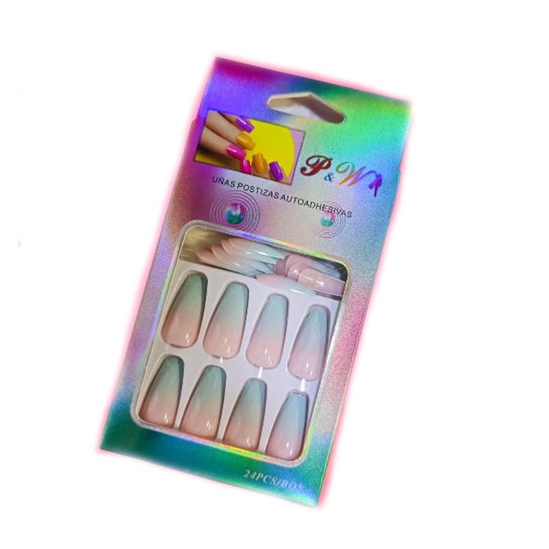 GENERICO - Uñas Postizas Blister 12 UNID