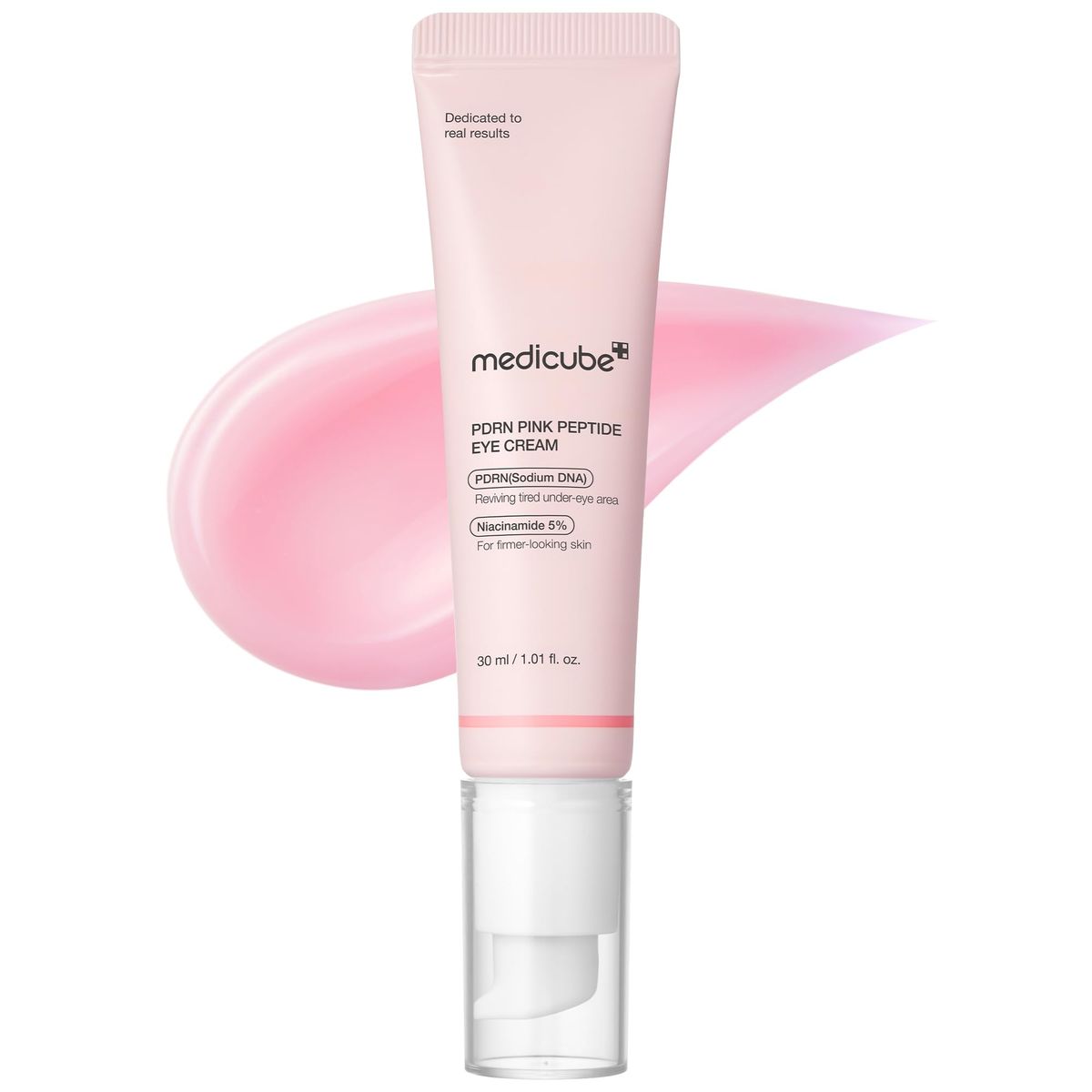 MEDICUBE - Suero para Ojos con PDRN Péptidos Rosados Niacinamida y Retinol 99% 30ml Medicube