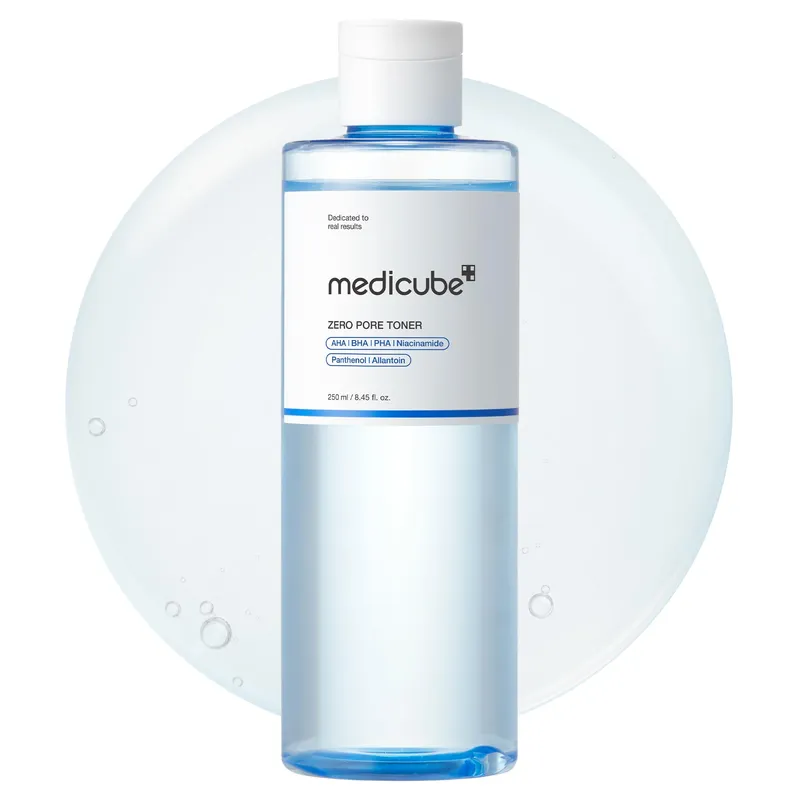 MEDICUBE - Tónico Exfoliante e Hidratante con AHA BHA PHA y Niacinamida 250ml Medicube