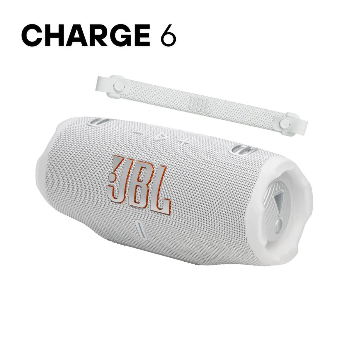 JBL - Parlante JBL Charge 6 con Auracast IP68 con Power Bank Incorporado -WH