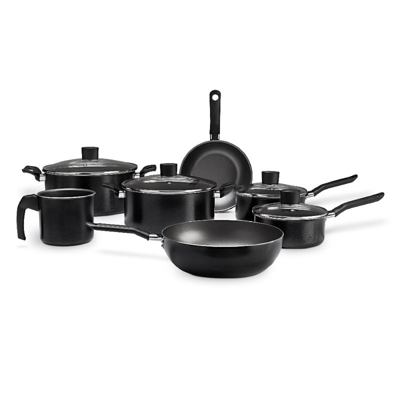BRINOX - Juego de Ollas 35 Piezas Brinox Ebony Negro