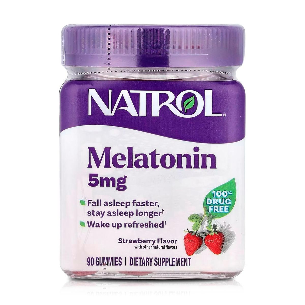 NATROL - Melatonina en Gomitas 5 mg (90 Gomitas) - Natrol