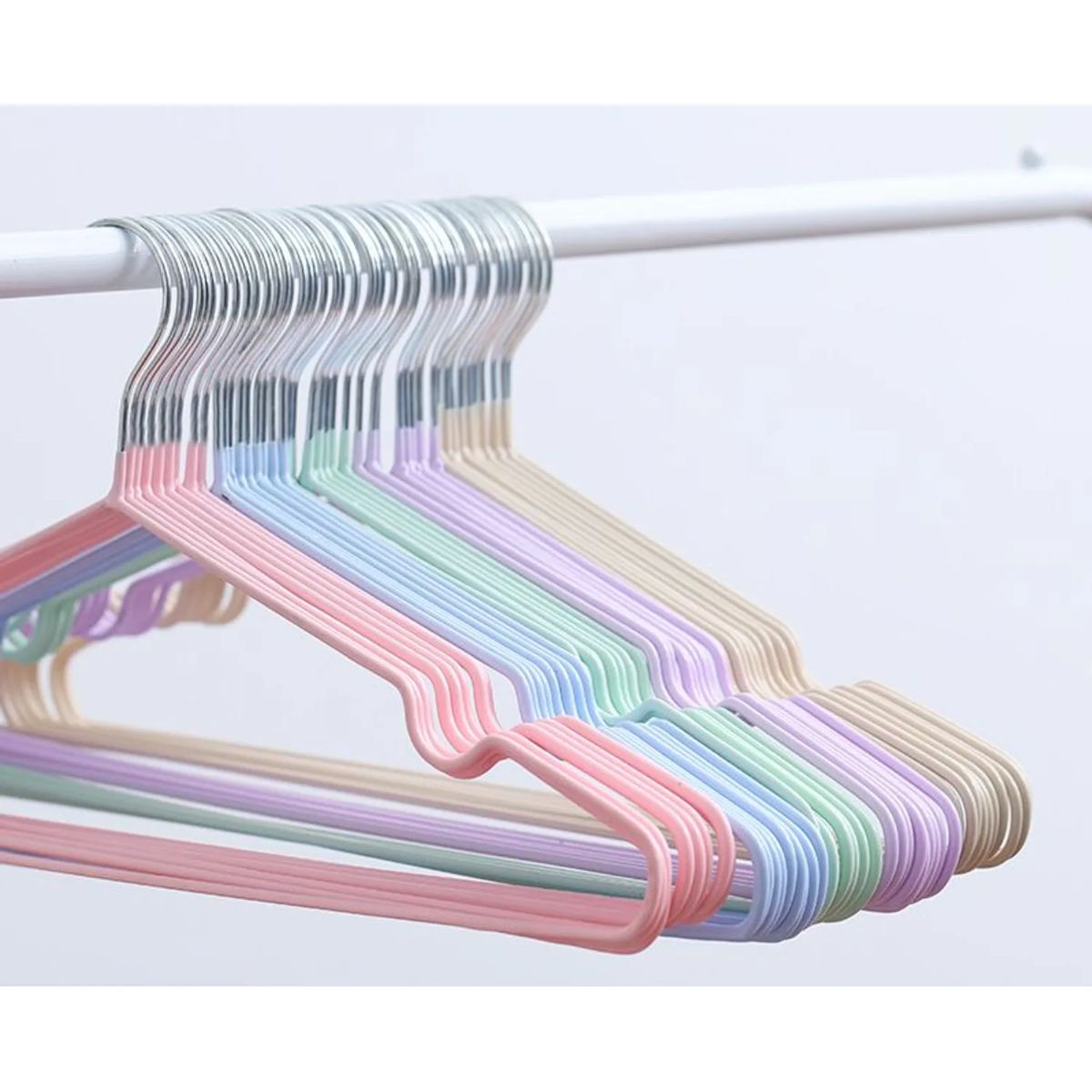 GENERICO - 20 Ganchos Colgadores Para Ropa - Multicolor