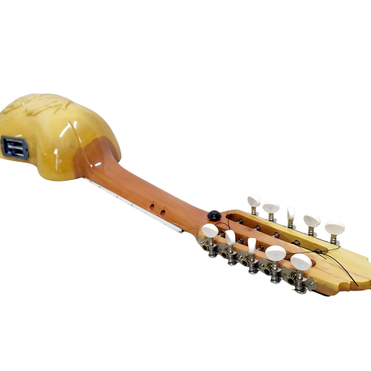 GENERICO - Charango El CHASQUI Electroacustico de 2 bandas con ESTUCHE