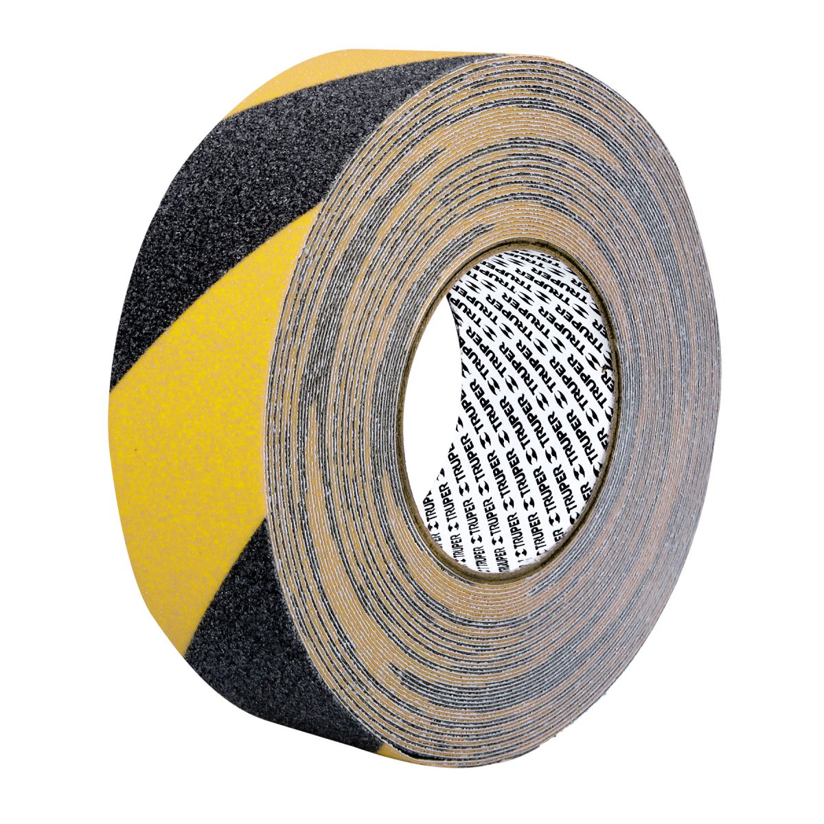 TRUPER - Cinta 18 Metros  Antiderrapante Antideslizante ama/negra 50mm