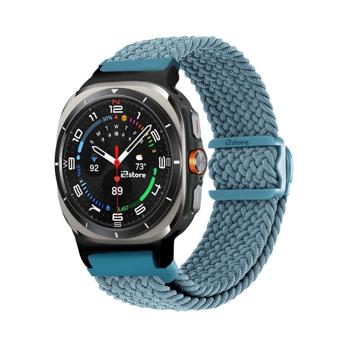 GENERICO - Correa de Nylon Para Samsung Galaxy Watch Ultra Celeste