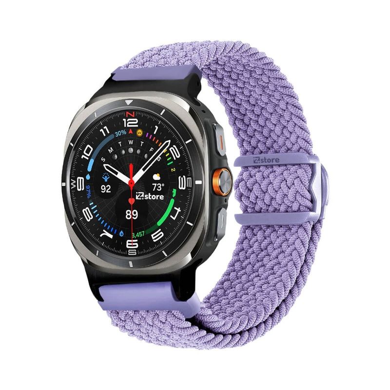 GENERICO - Correa de Nylon Para Samsung Galaxy Watch Ultra Lila