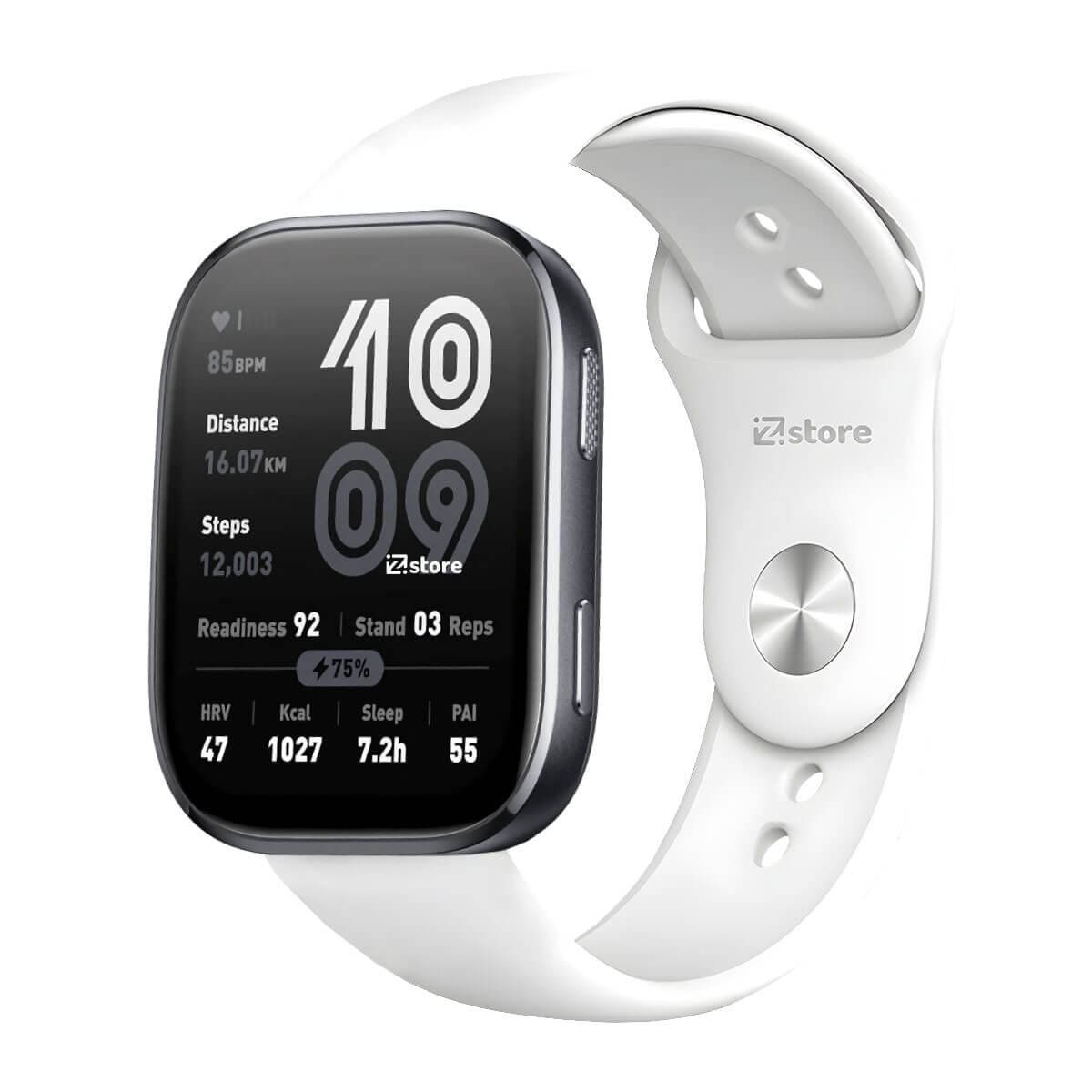 GENERICO - Correa Silicona Para Amazfit Bip 6 Broche Blanco