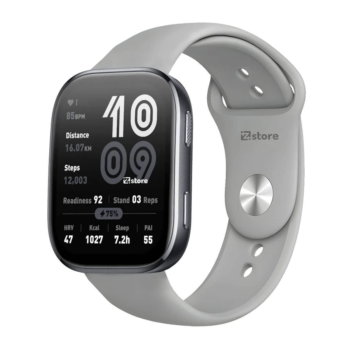 GENERICO - Correa Silicona Para Amazfit Bip 6 Broche Gris