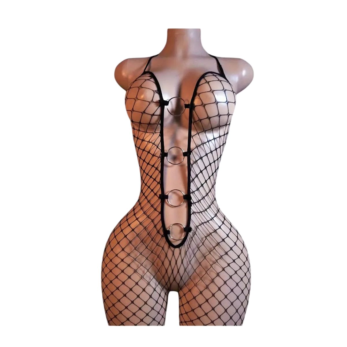 GENERICO - MALLA LENCERIA CORPORAL CATSUIT ENTERISO