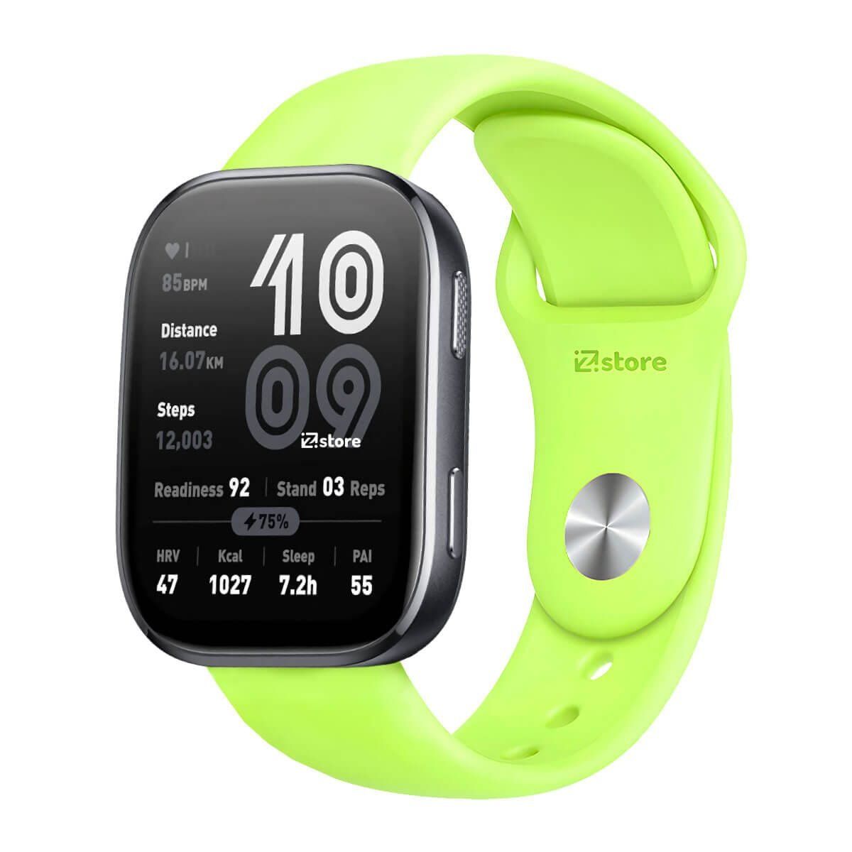 GENERICO - Correa Silicona Para Amazfit Bip 6 Broche Verde Limon