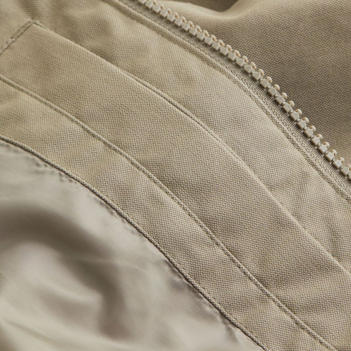 CALVIN KLEIN - CASACA COTTON NYLON CANVAS HARRINGTON