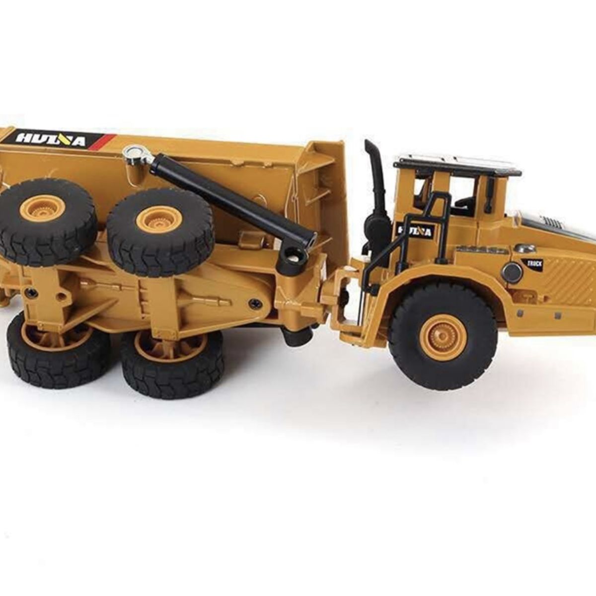 HUINA - Volquete Articulado de Metal en Miniatura