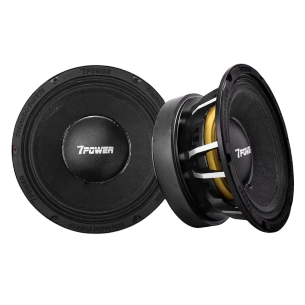 GENERICO - Parlantes Medios Rango Raptor 10 Pulgadas 1500W 750 Rms 7 POWER