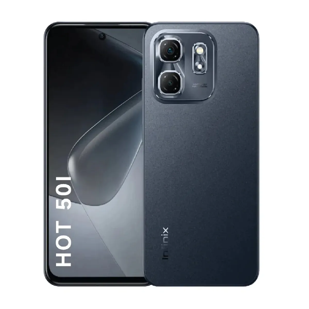 INFINIX - INFINIX HOT 50i NEGRO 4+4RAM 256GB+OBSEQUIO HANBAG PVC COLOR FULL - REGISTRADO