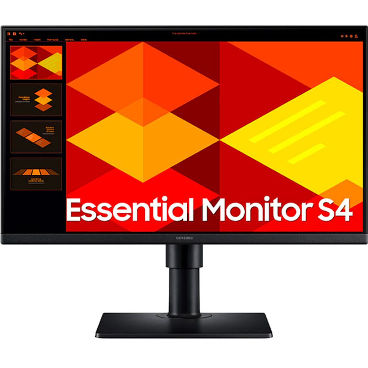 SAMSUNG - MONITOR SAMSUNG LS22D400GALXPE ESSENTIAL S4, FHD, 100HZ, 5MS, PIVO, 22