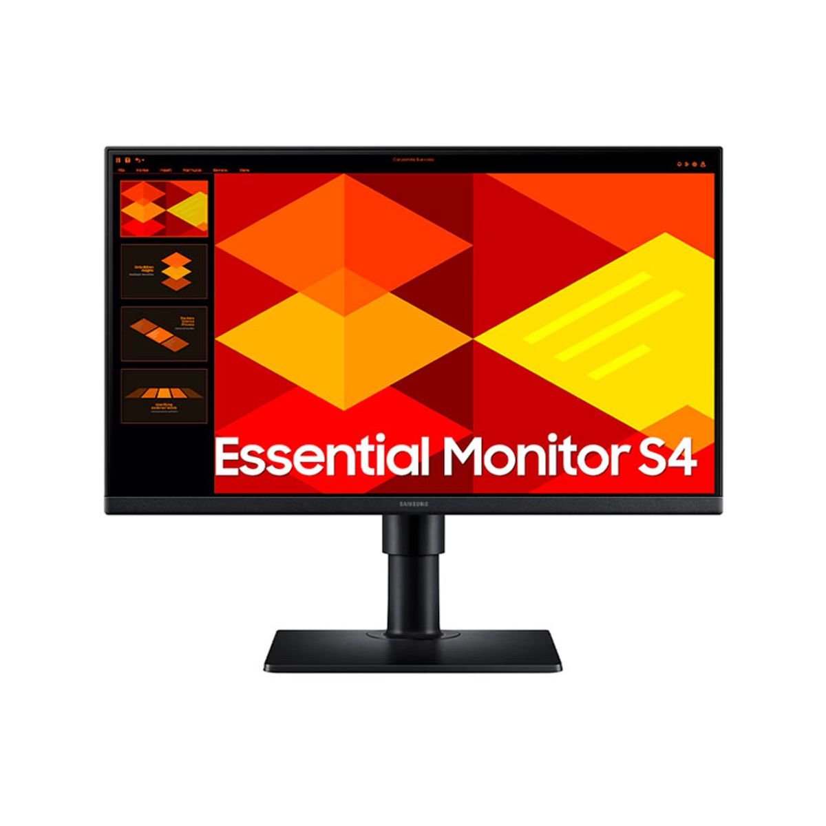 SAMSUNG - MONITOR SAMSUNG LS22D400GALXPE ESSENTIAL S4, FHD, 100HZ, 5MS, PIVO, 22