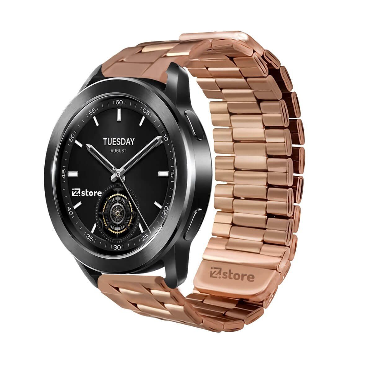 GENERICO - Correa de Metal Para Xiaomi Watch S3 gold rose