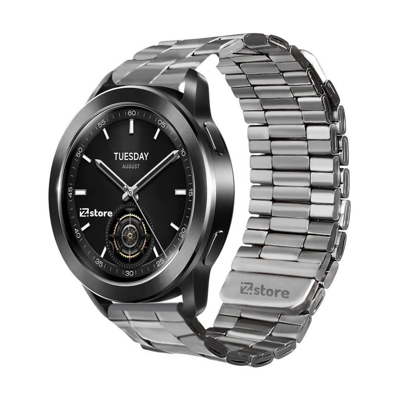 GENERICO - Correa de Metal Para Xiaomi Watch S3 Silver