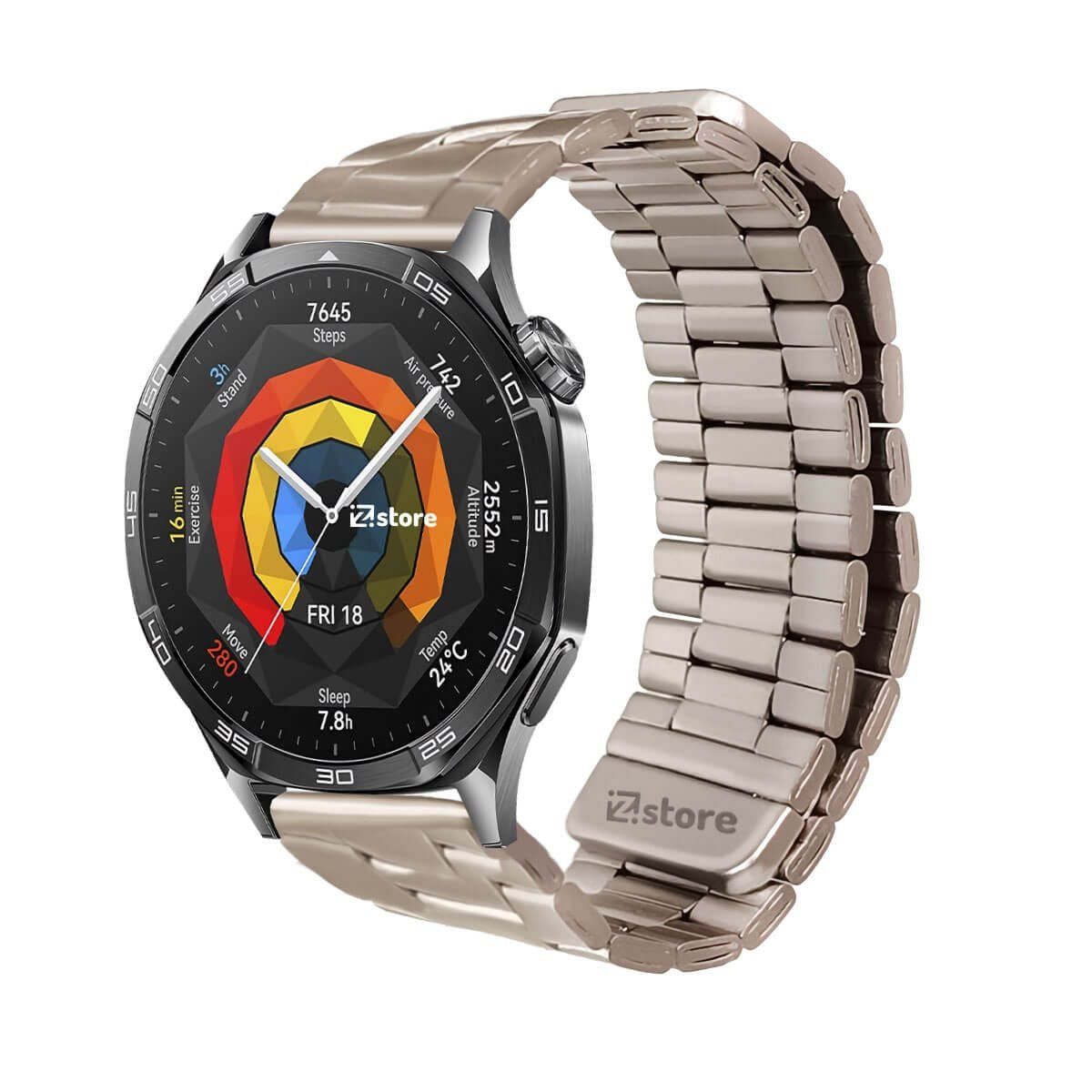 GENERICO - Correa de Metal Para Huawei Watch GT5 46mm Starlight