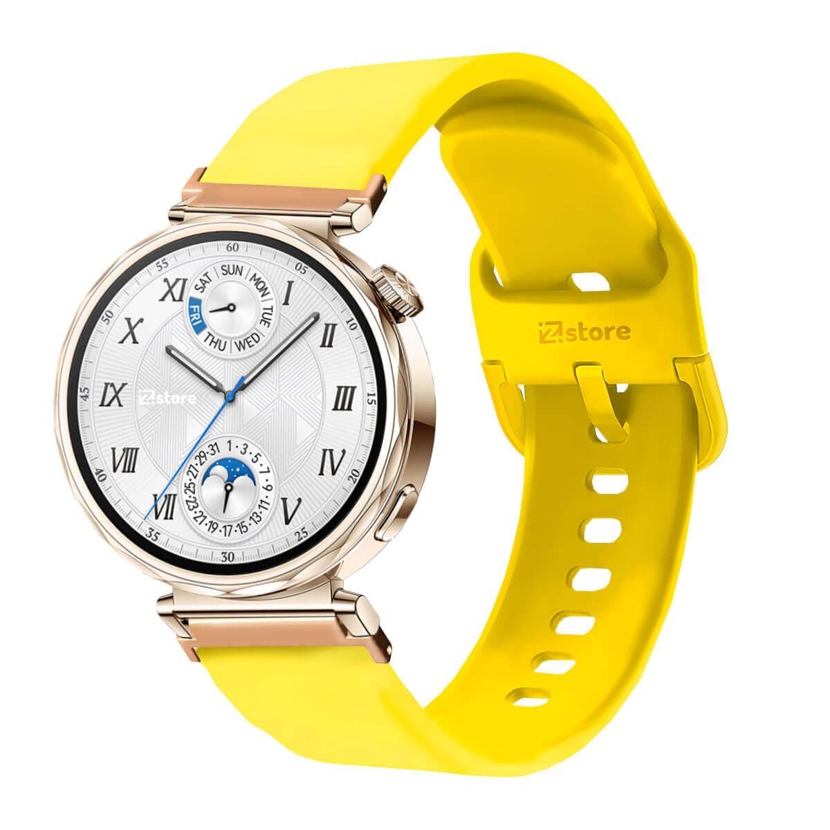 GENERICO - Correa Para Huawei Watch GT5 41mm Gold Rose Amarillo