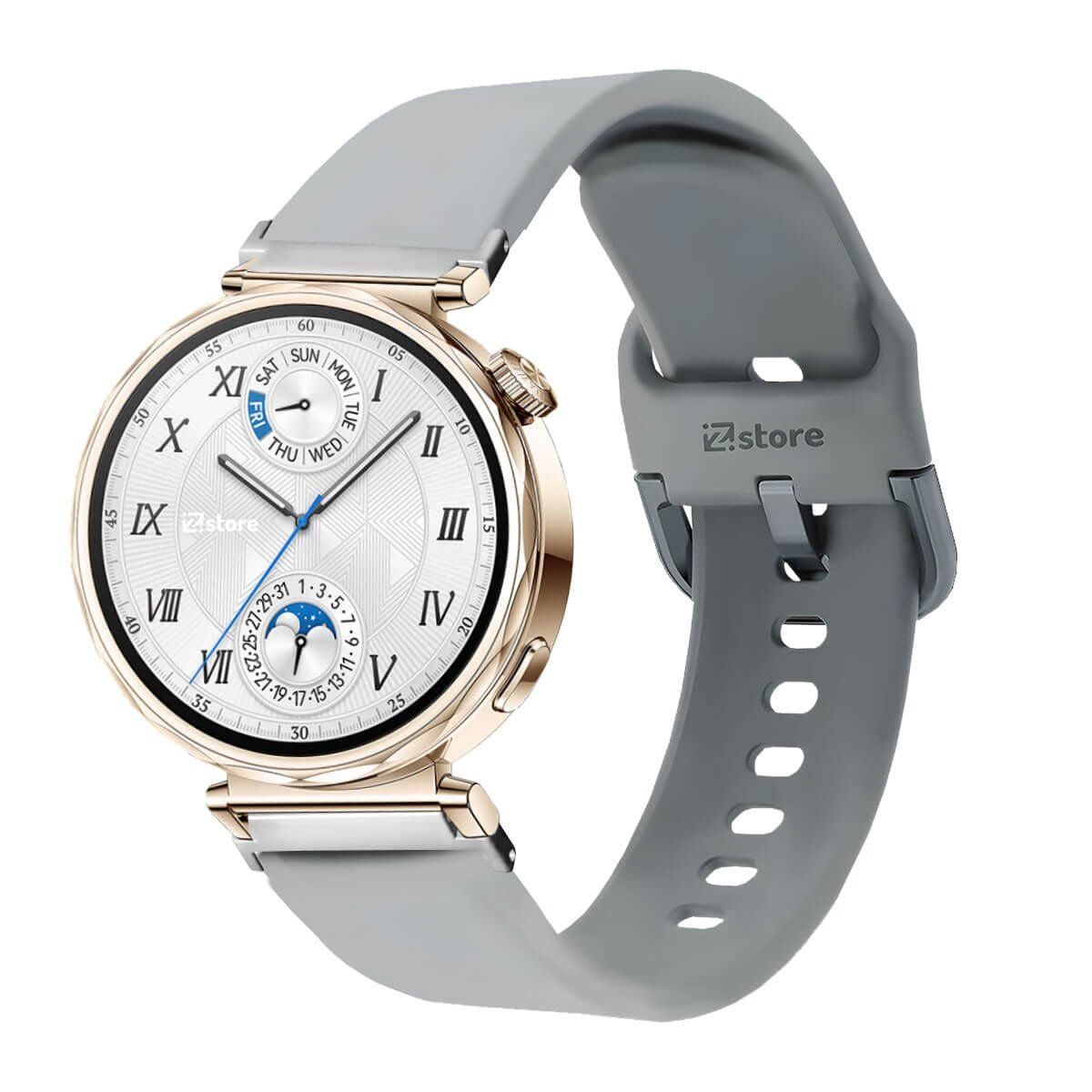 GENERICO - Correa Para Huawei Watch GT5 41mm Silver Gris