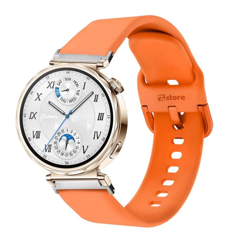 GENERICO - Correa Para Huawei Watch GT5 41mm Silver Naranja