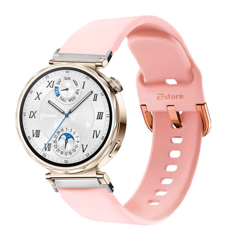 GENERICO - Correa Para Huawei Watch GT5 41mm Silver Rosado