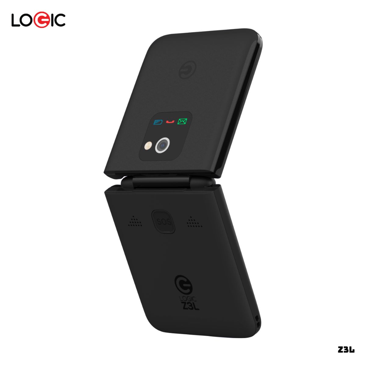 LOGIC - CELULAR BASICO LOGIC Z3L 4G DUAL SIM - NEGRO