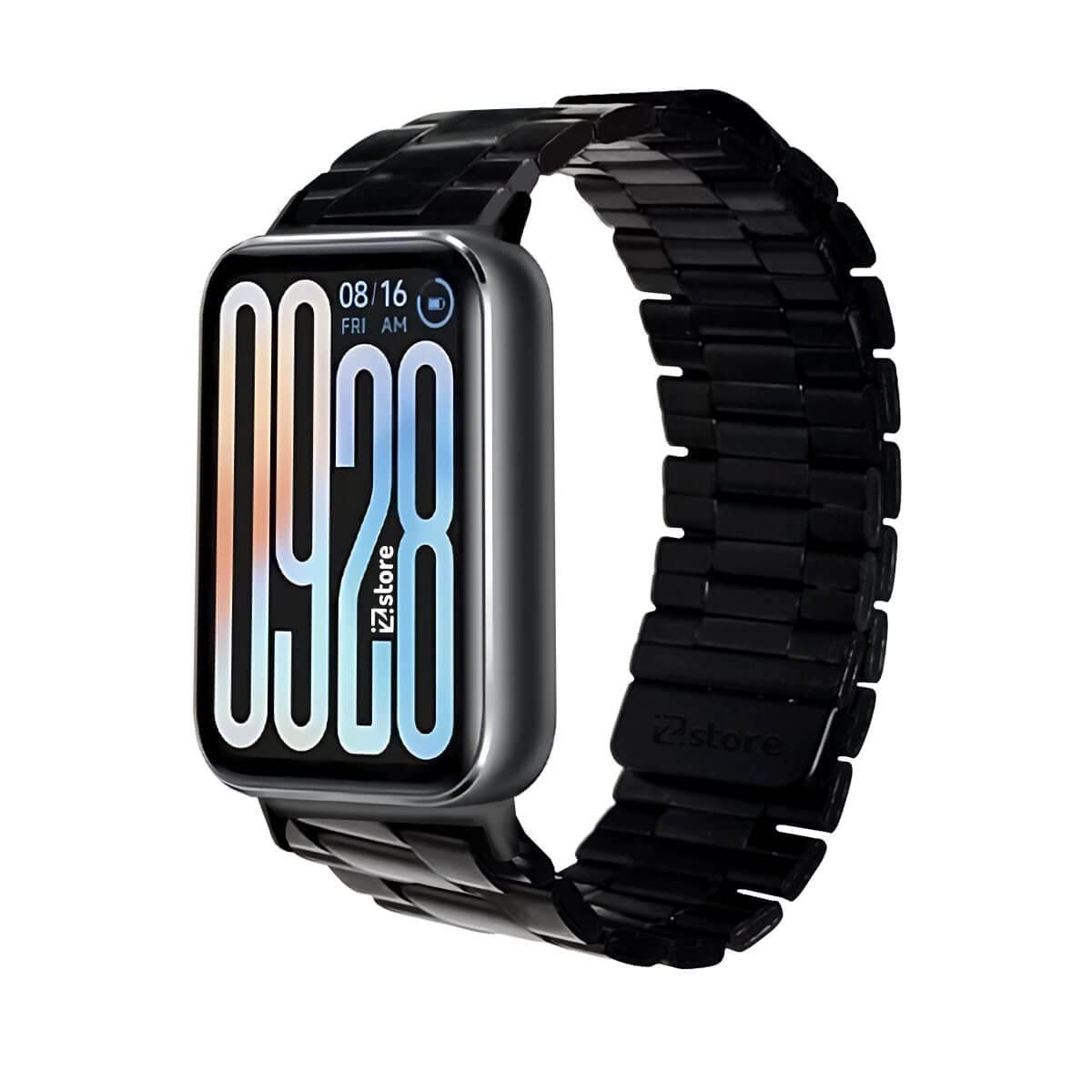 GENERICO - Correa de Metal Para Xiaomi Smarband 9 Pro negro