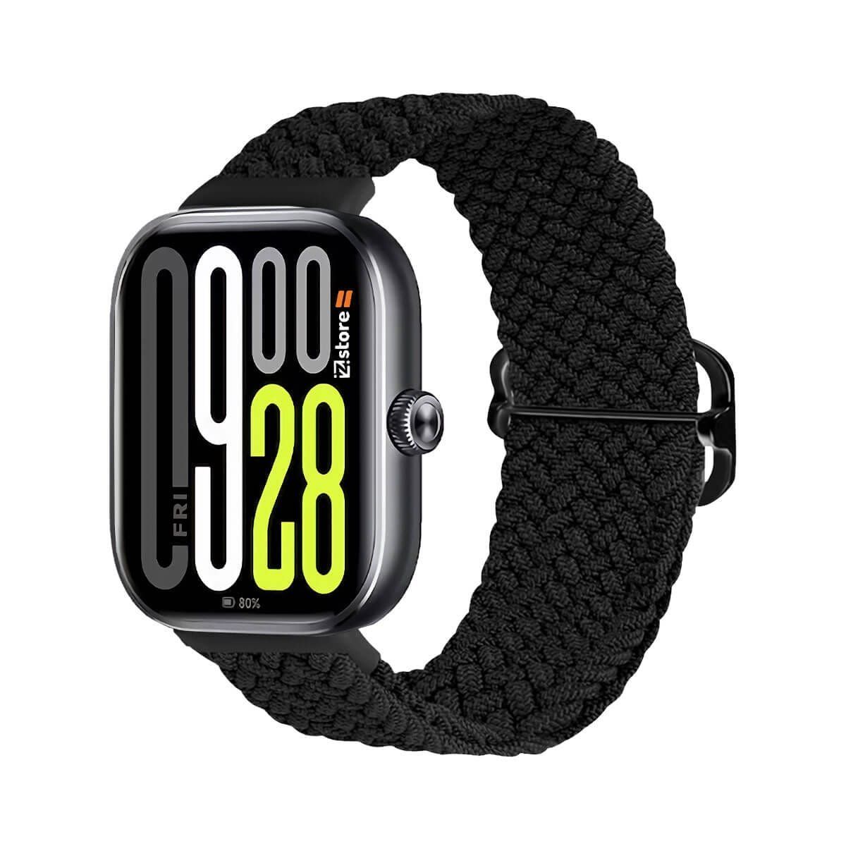 GENERICO - Correa de Nylon Para Xiaomi SmartBand 9 Pro Negro