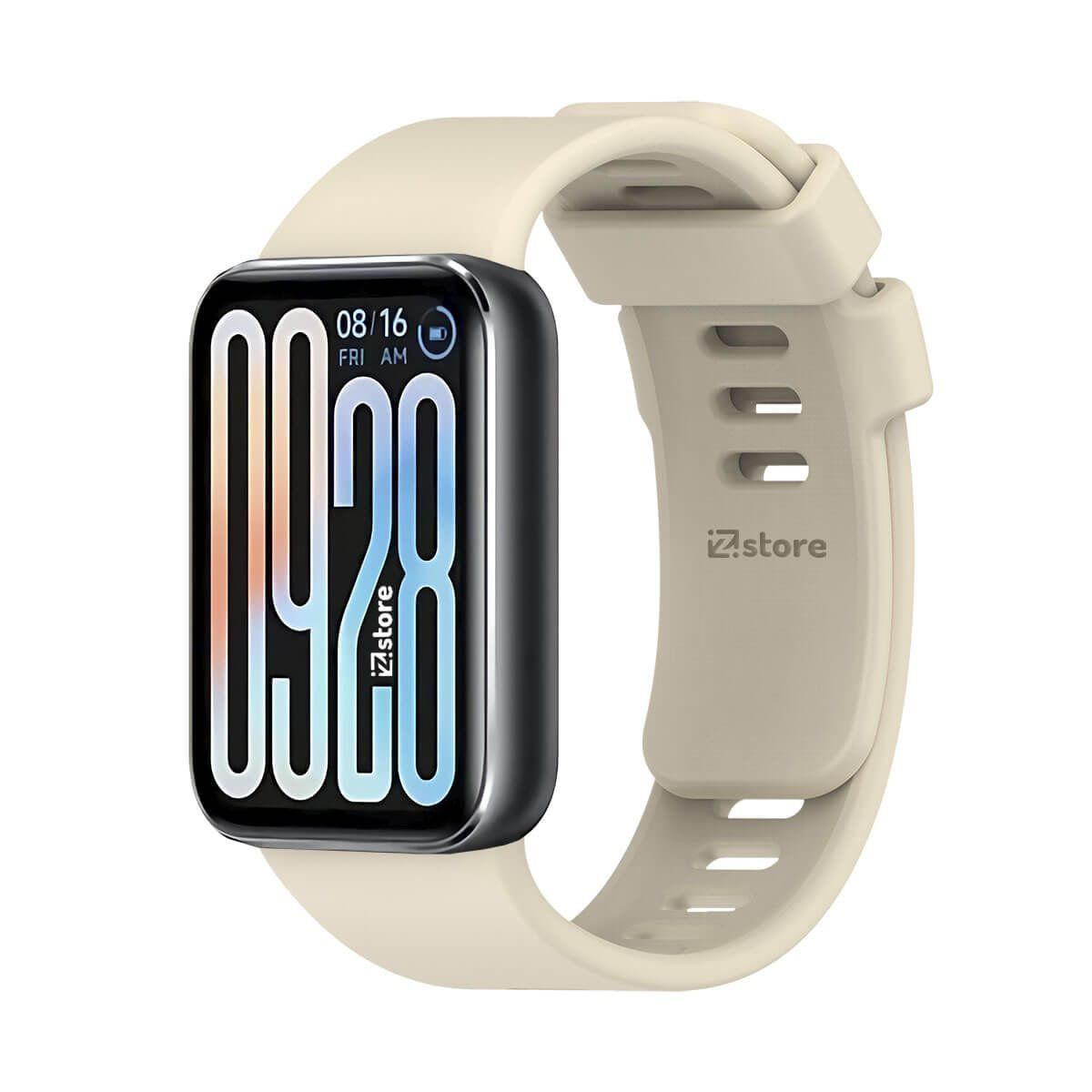 GENERICO - Correa Silicona Para Xiaomi SmartBand 9 Pro Crema