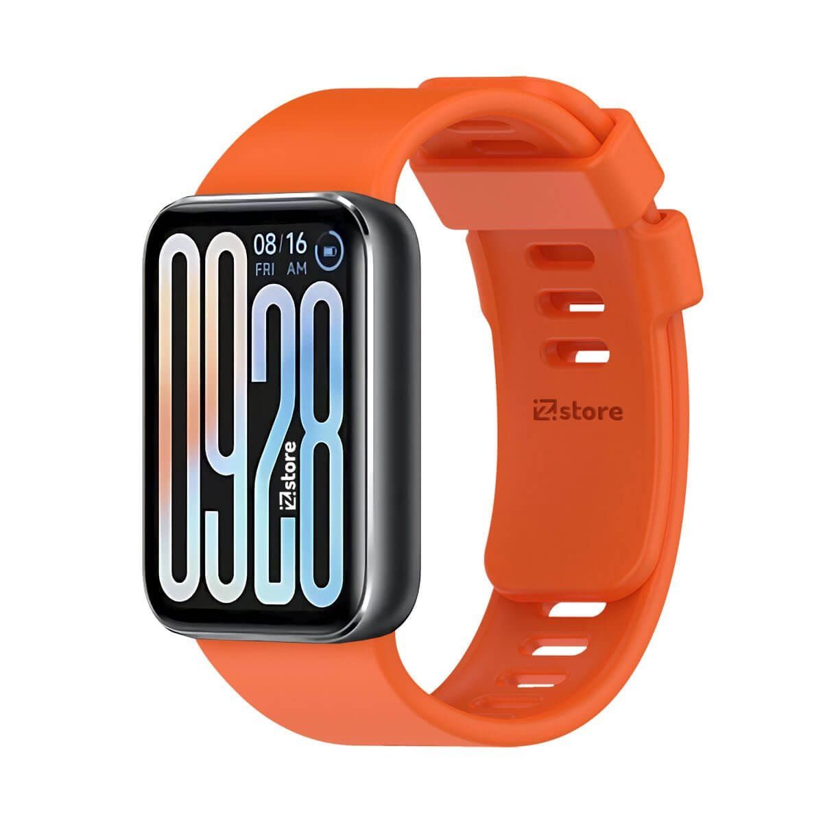 GENERICO - Correa Silicona Para Xiaomi SmartBand 9 Pro Naranja
